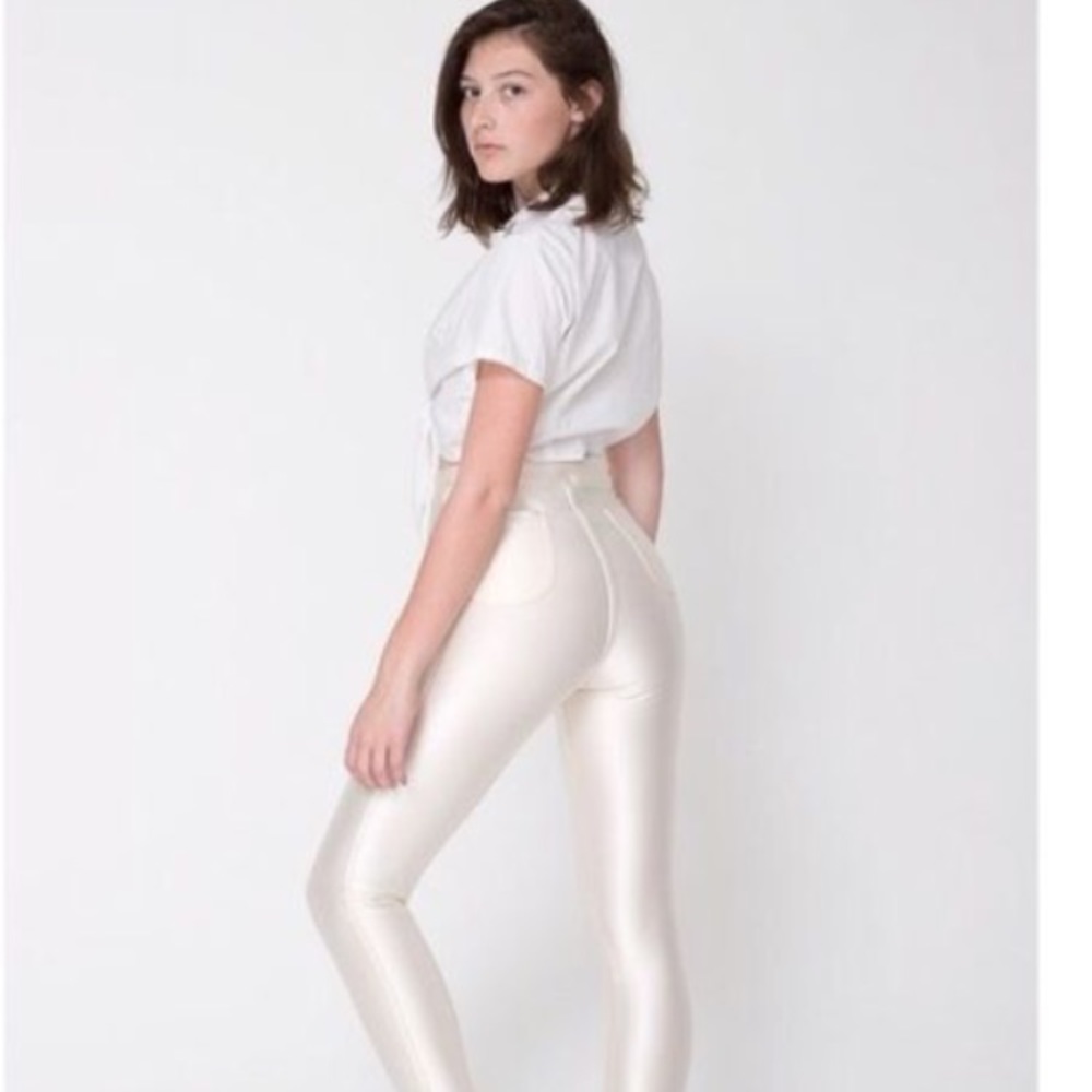 American apparel disco pants